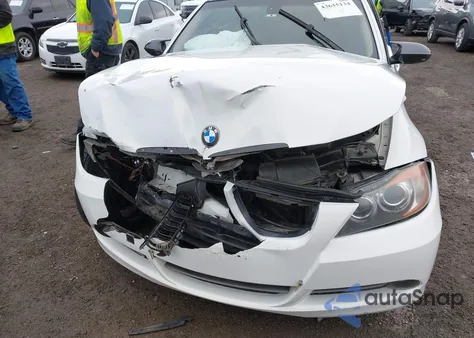 2008 BMW 328I из США, поврежденный, VIN WBAVC53548FZ89346